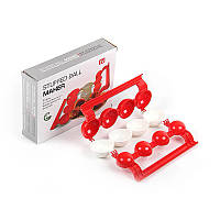 Al Форма для виготовлення м'ясних фаршированих кульок Stuffed Ball Maker Red + White кухонна