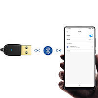 Al Аудіоадаптер Bluetooth 5.0 AUX 3.5 mm бездротовий передавач