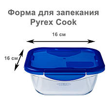 Форма для запікання квадратна Pyrex Cook and Go 285PG00 16х16 см