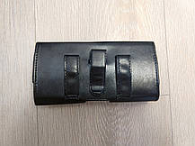 Шкіряний чохол на пояс 5.5 дюйма (150*75 мм) Grand Premium, фото 5