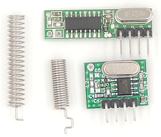 Бездротовий приймач + передавач 433Mц WL101-341(RX-470C) / WL102-341
