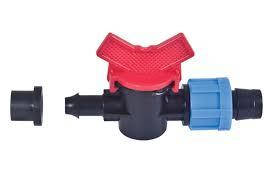 Кран стартовий із гумкою для стрічки крапельного зрошення SL-003