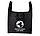 Складна багаторазова сумка шопер чорного кольору VS Thermal Eco Bag, фото 7