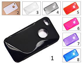 Силіконовий чохол для Apple iPhone 4