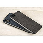 Чохол тканинний Baseus чорний для iPhone X/XS, фото 3