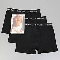 Набор черных мужских трусов 3в1 Calvin Klein