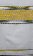 Декоративная ткань с украинским орнаментом рушниковая "Сонячна" для штор, скатертей, поделок, салфеток,одежды.