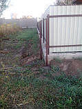 Виробництво Сітка Рабицая цинк 35*35мм висота 1.20м встановлення, фото 6