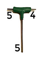 Ключ шестигранник Т (4х5х5мм.)