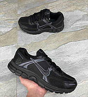 Мужские кроссовки Nike Zoom Vomero 5 текстильные черные ()