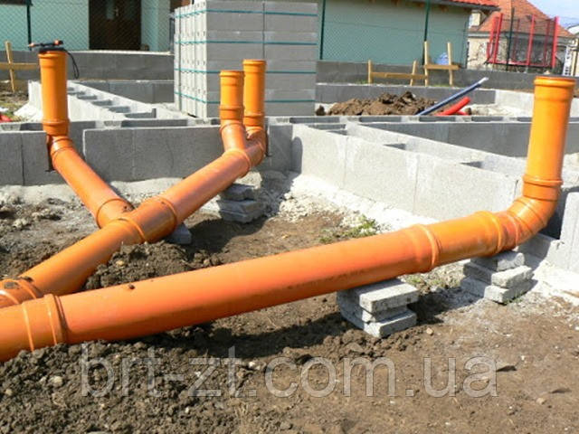 Монтаж канализационных систем. Житомир - фото 7 - id-p1379001825