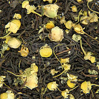 Чай Чай Черный Хелс-ти 500г с листьями и цветами лотоса содержит ромашку пуэр очищает от токсинов
