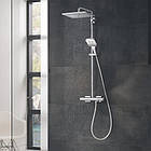 Душова система із термостатом GROHE Rainshower Smartactive із верхнім душем латунна хром 26649000, фото 3