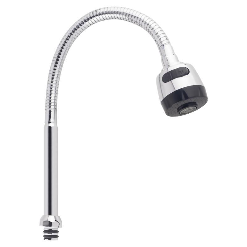 Вилив для змішувача гнучкий LIDZ 29.5см метал хром LDNIA260CRM35104, фото 1