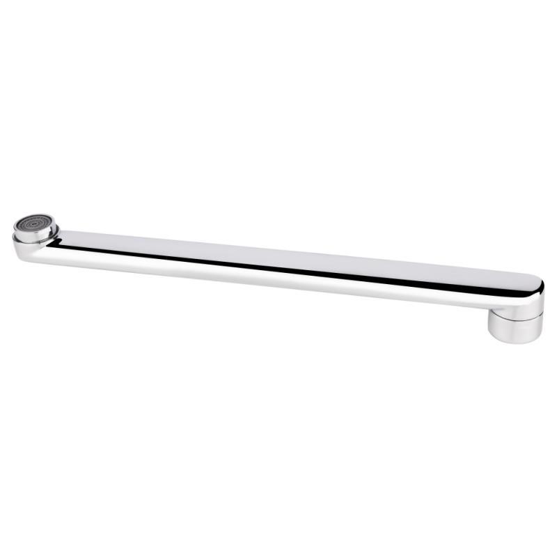 Вилив для змішувача плоский LIDZ 30см метал хром LDNIA300CRM35109, фото 1