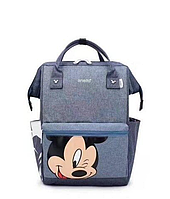 Рюкзак сумка для девочек каркасная с принтом Микки Маус в 5 цветах.