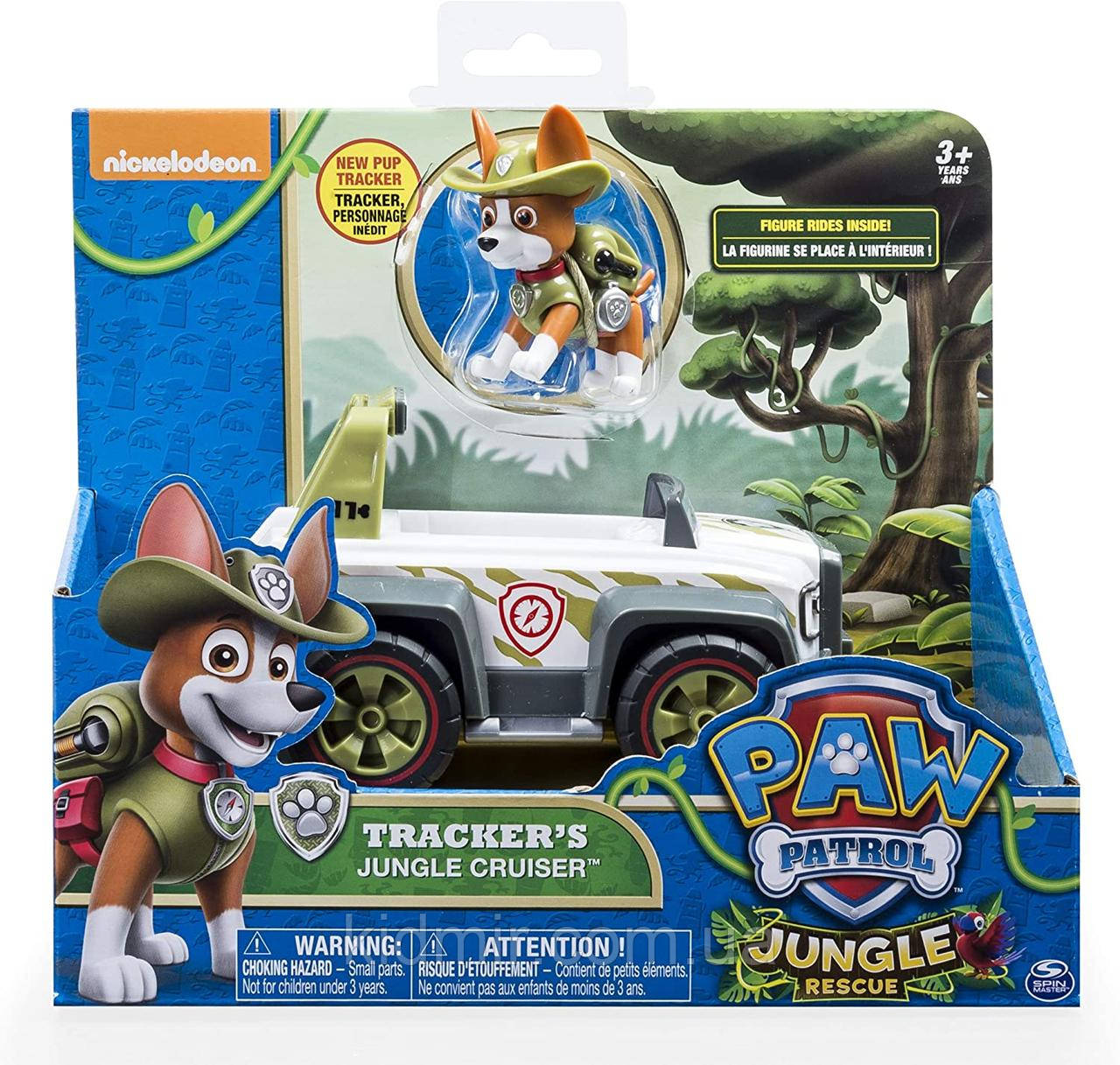 Щенячий патруль Трекер Джангл і Круїзер Paw Patrol Tracker Jungle Spin Master 20116039, фото 1