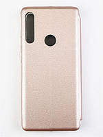 Чехол книжка Huawei P Smart Z Розовое золото \ чехол-книга Huawei P Smart Z магнитная есть отдел для карты