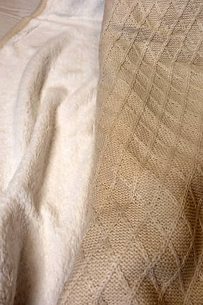 Плед в'язаний "Softitex" 210х240 см., фото 2