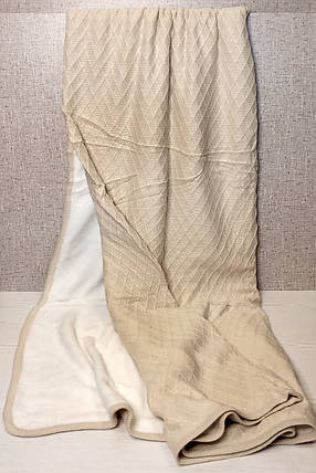 Плед в'язаний "Softitex" 210х240 см., фото 1