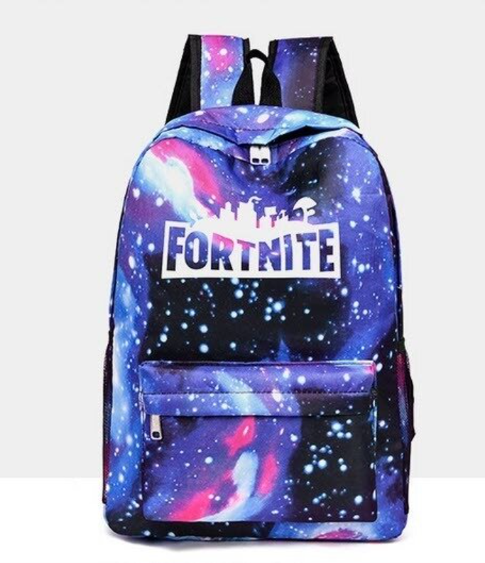 Рюкзак галактика(galaxy) с надписью Fortnite. Рюкзак космос