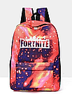 Рюкзак галактика(galaxy) с надписью Fortnite. Рюкзак космос, фото 4