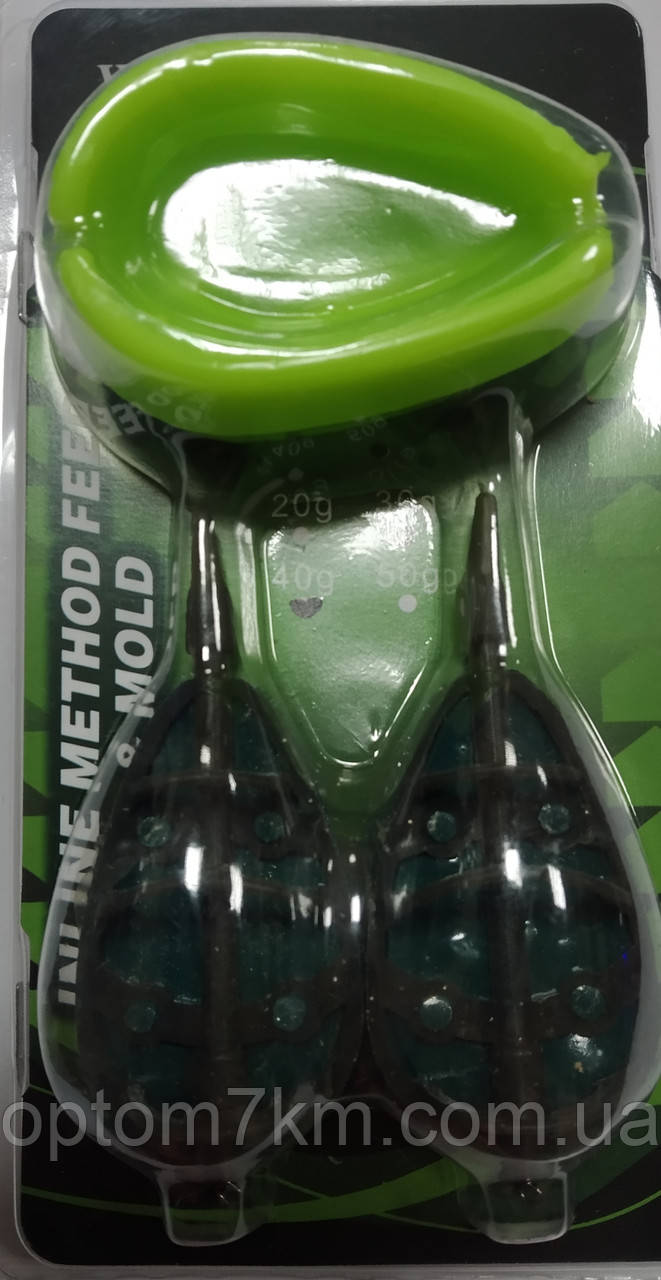 Методні годівниці Method 50+50 г+ФОРМА