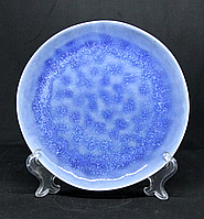 Тарелка Кюрасао 20,5 см NEW круглая JM1004PB керамика обеденная круглая тарелка синяя ультрамарин