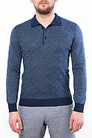Джемпер чоловічий Voronin 9016 джинс з т/синім S 48