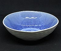Салатник Кюрасао 18х5см NEW круглый JM1154PB керамика керамический круглый салатник синий ультрамарин