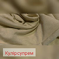Літні жіночі спортивні штани бавовняні однотонні з манжетами чорні білі коричневі бежеві 38 - 50 48, Бежевий