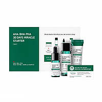 Мини набор для проблемной кожи с кислотами Some By Mi AHA/BHA/PHA 30 Days Miracle Starter Kit Edition