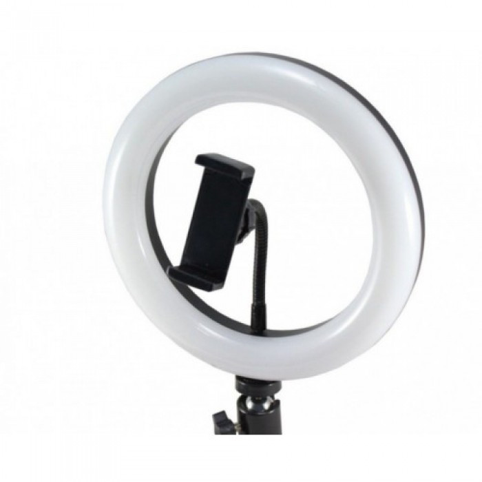 Кільцева LED лампа J30 30 см 28 W з тримачем для телефону селфи кільце для блогера