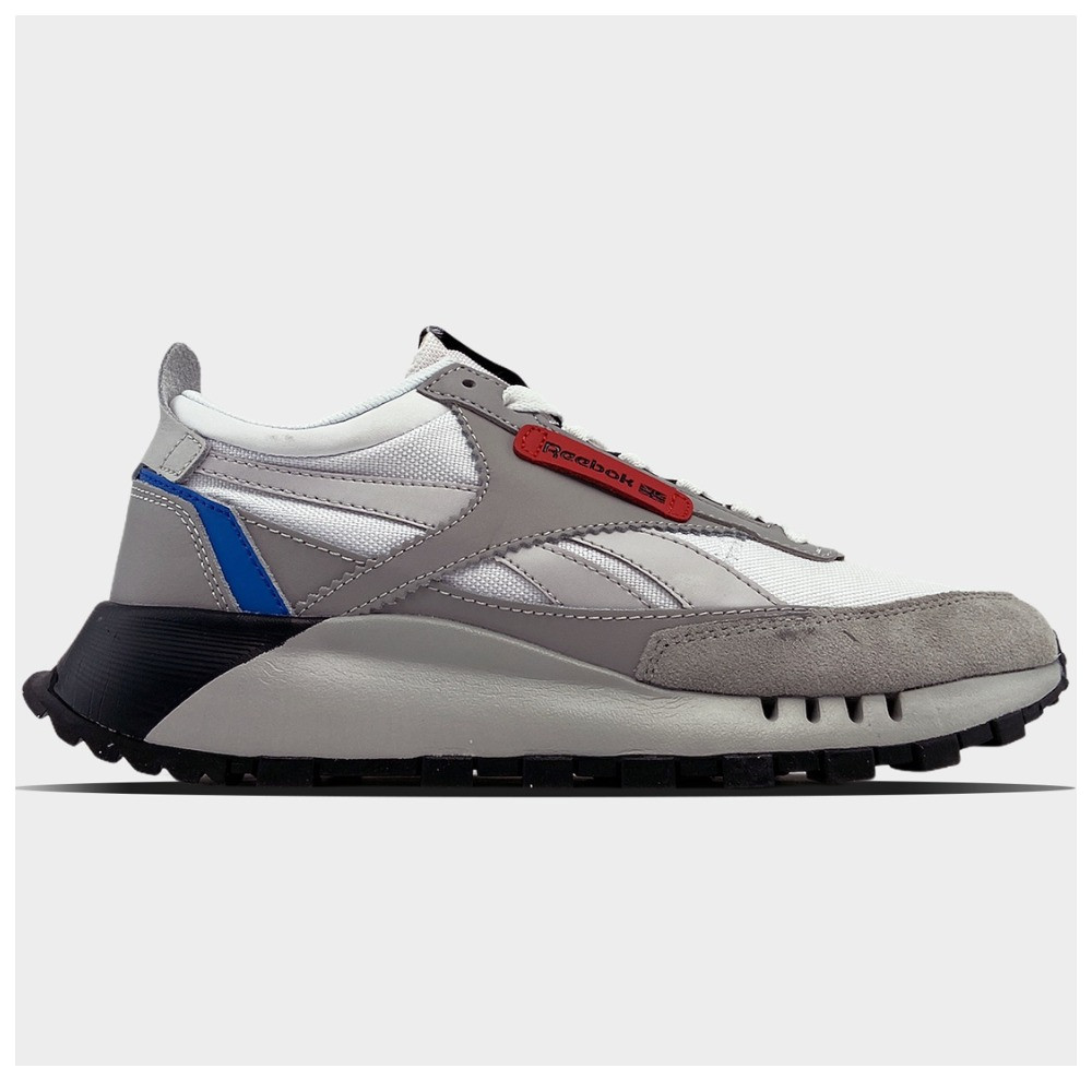 Чоловічі кросівки Reebok Classic Legacy White, сірі шкіряні кросівки рібок классік легасі