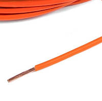 Провод ПВАМ 0,50 мм² автомобильный термостойкий ДКЗ ГОСТ 100 м Оранжевый