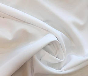 Тканина габардин білий