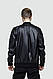 Чоловіча куртка Elegance з натуральної шкіри. Модель GREY розмір XXL, фото 3