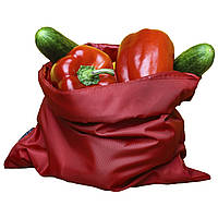 Многоразовый мешочек для продуктов (сырая рыба, мясо) красного цвета VS Thermal Eco Bag