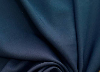 Тканина габардин  синій електрик