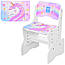 Дитяча парта зі стільчиком єдиноріг Bambi B2071-42-1(RU), фото 3