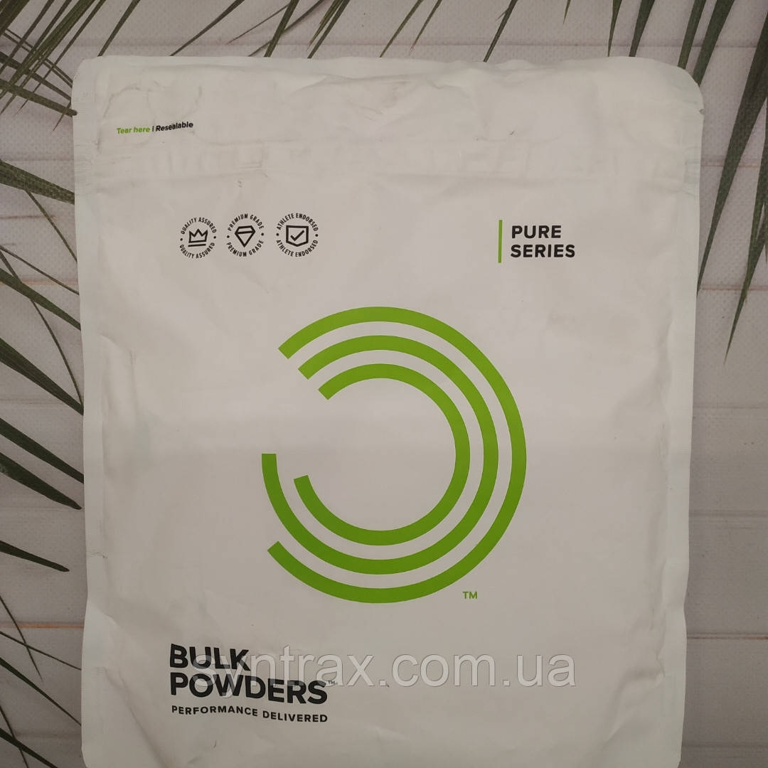 Bulk Powders Glutamine 500 g, глутамін амінокислота Англія аналог Myprotein