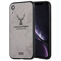 Чехол Deer Case для Apple iPhone XR Grey