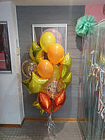 Готовый набор из воздушных шаров "Скоро лето" Композиция из 14 шаров