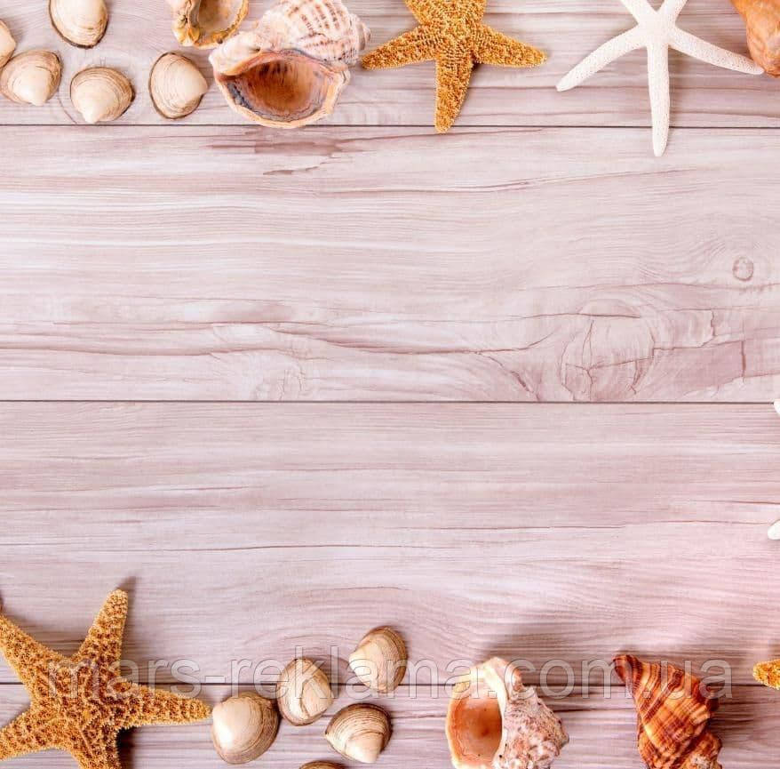 Вініловий фон (фотофон) студійний для предметної зйомки. Дерев'яні дошки. Рожевий