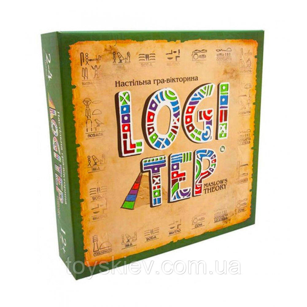 Настільна розважальна гра Strateg Logi tep на українському 30269, фото 1