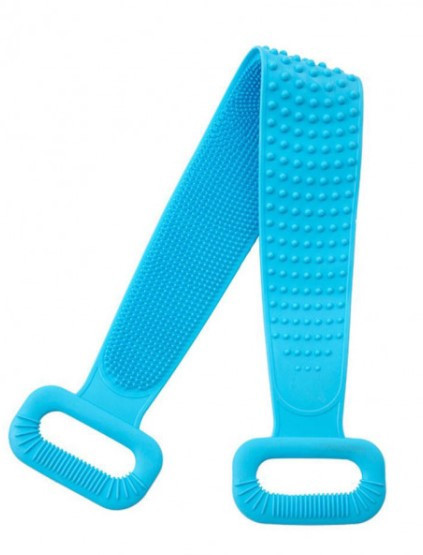 Двостороння силіконова мочалка Silica Gel Bath Brush