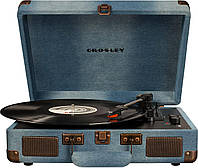 Проигрыватель винила Crosley Cruiser Deluxe Denim с Bluetooth