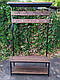 Вішалка в передпокій із металу та дерева в стилі Лофт "Ватсон", фото 9