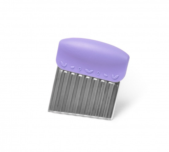 Різак для декорування з хвилястим лезом 9х8см з нержавіючої сталі Fissman, фото 1