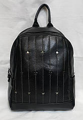 Стильний молодіжний рюкзак із натуральної шкіри. Шкіряний жіночий рюкзак універсальний
